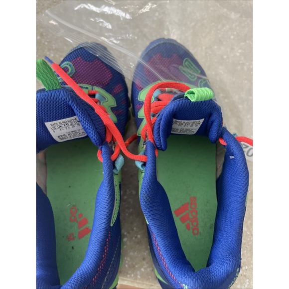 EUC Y2K Adidas Vigor TR Blue Green Orange Sneakers Outdoor Trail Runners Size 6 - Picture 11 of 13